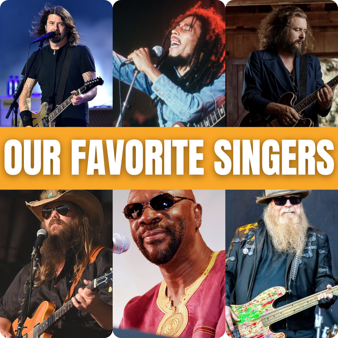 Our Favorite Bearded Singers