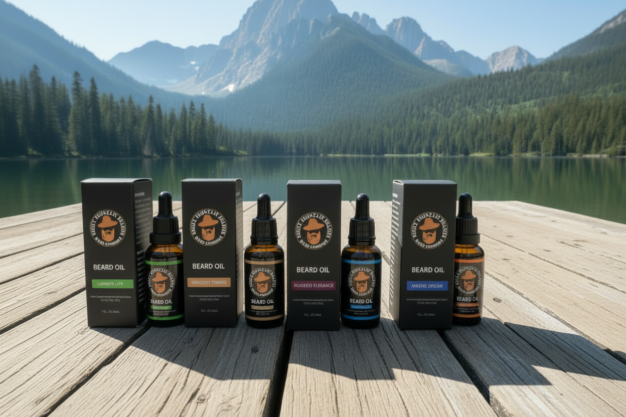 Beard Oils Banner - Clean