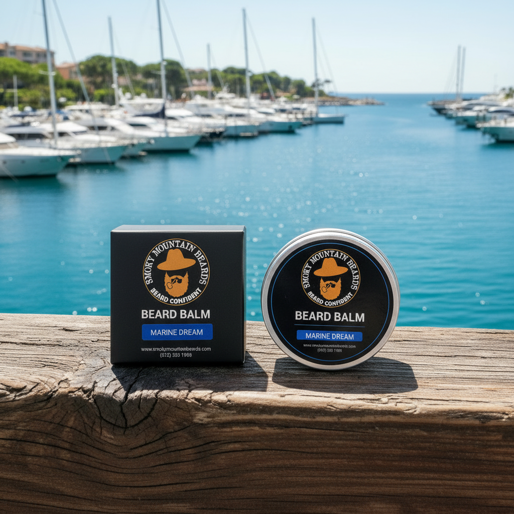 Marine Dream Beard Balm - Marina Background