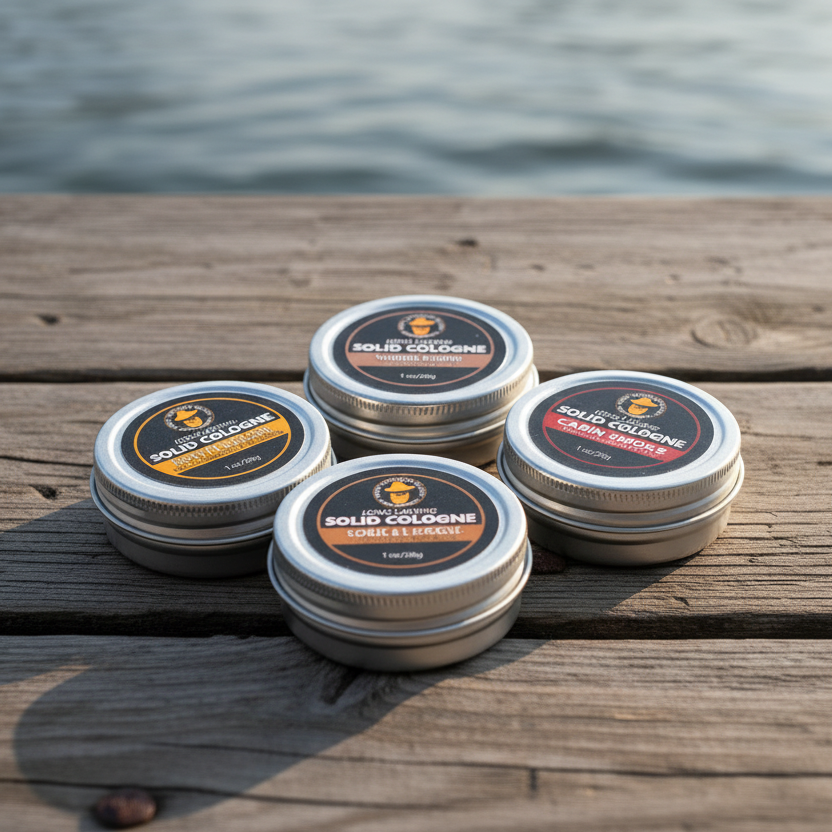 Solid Colognes on mountain dock