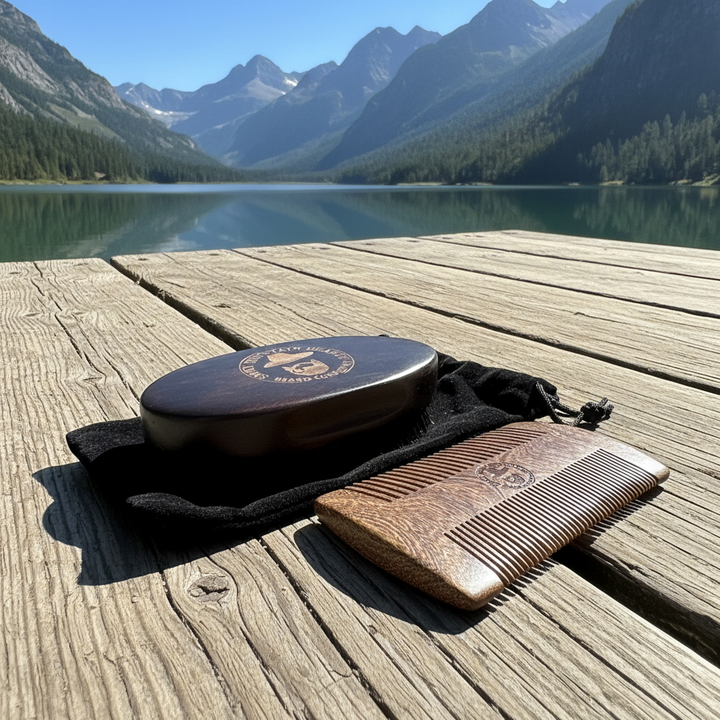 Wood Beard Comb