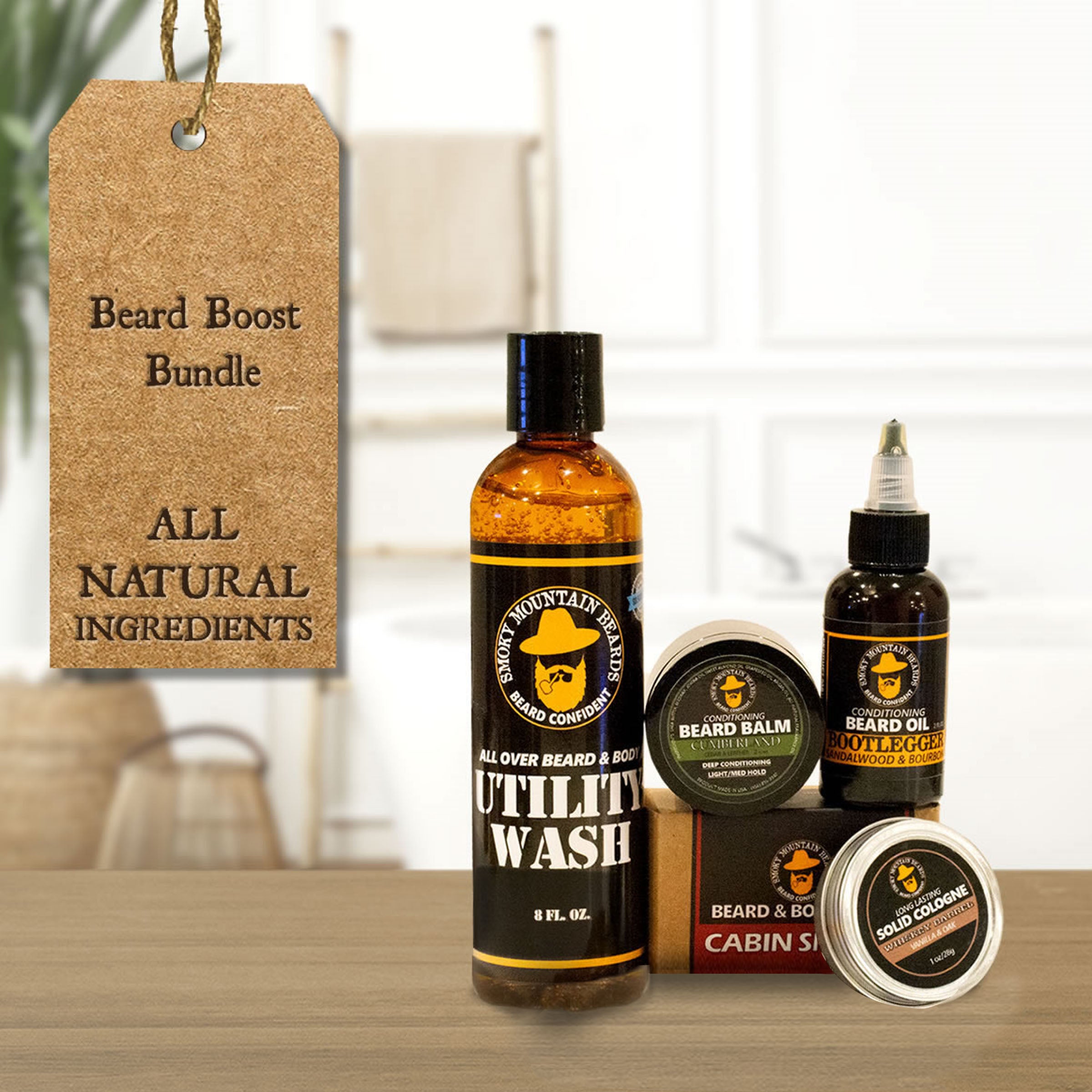 Beard Boost Bundle with FREE E-Book